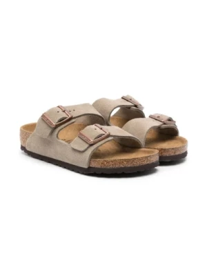 Suede Leather Arizona Kids Sandały Birkenstock