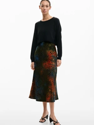 Sukienka 2 w 1 w zwierzęcy wzór Desigual