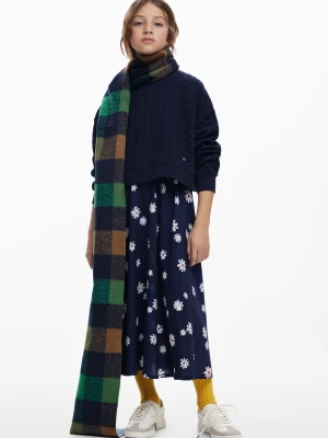 Sukienka 2w1 w kwiaty Desigual