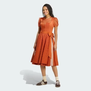 Sukienka adidas Originals Dirndl Vermillion