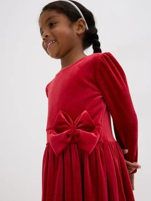 Sukienka aksamitna bonprix