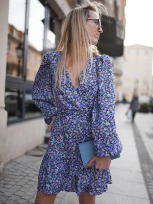 Sukienka Ana Violet Flowers LAURELLA