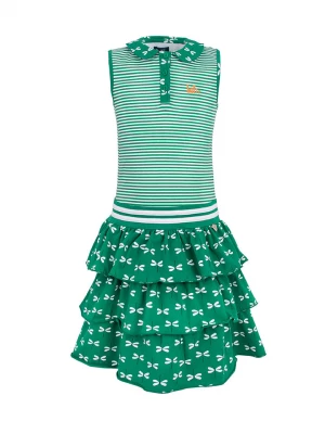 Lofff Sukienka "Angelique" w kolorze zielonym rozmiar: 140