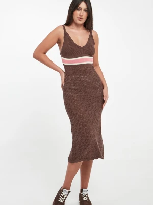 Sukienka ażurowa midi ERMANNO FIRENZE