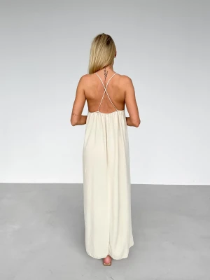 Sukienka Back Sand Beige ClothStore