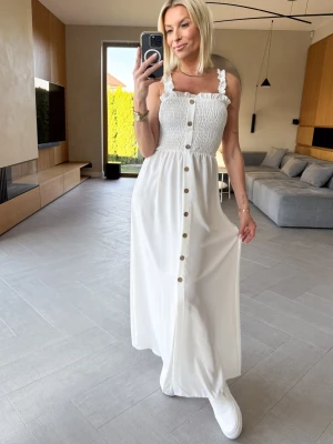 Sukienka Biała Brima UNI ClothStore