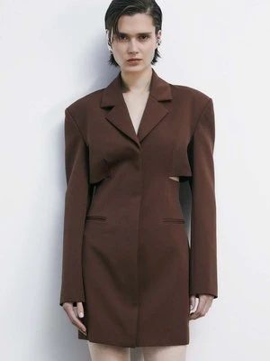 Sukienka blezerowa mini z wycięciem PATRIZIA PEPE