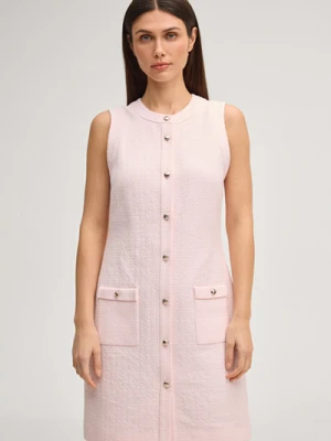 Sukienka bouclé Danai w kolorze różowym Joop