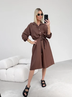 Sukienka Brązowa Lona ClothStore