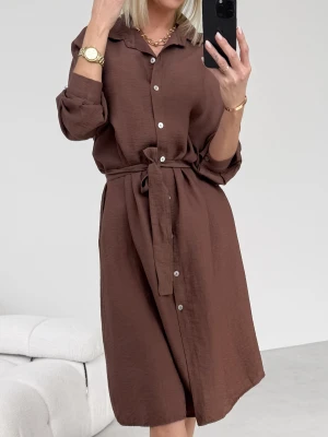 Sukienka Brązowa Lona ClothStore