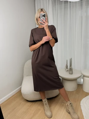 Sukienka Brązowa Lumo ClothStore