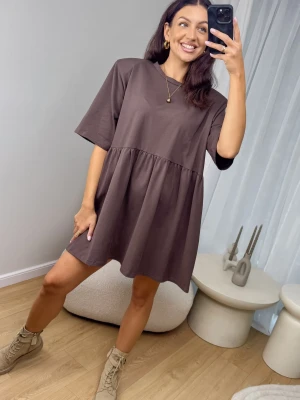 Sukienka Brązowa Nel UNI ClothStore