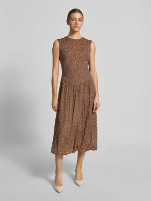 Sukienka bubble z okrągłym dekoltem model 'KRISSI' YAS