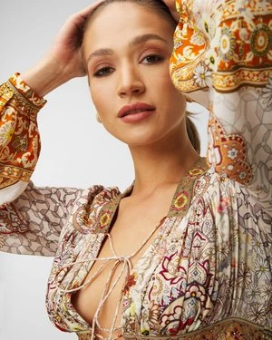 Sukienka CAMILLA PEASANT HEART OF A HIPPIE