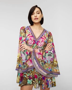 Sukienka Camilla V-Neck Flared Sleeve Mini Dress