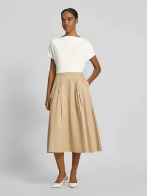 Sukienka casualowa midi z czystej bawełny s.Oliver BLACK LABEL