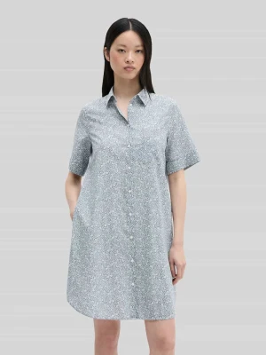 Sukienka casualowa o kroju loose fit z czystej bawełny Marc O'Polo Miętowy