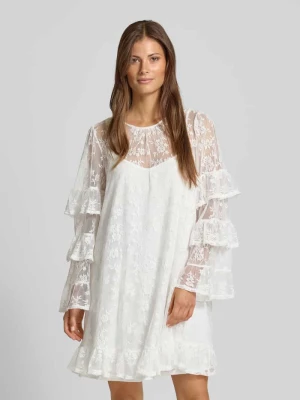Sukienka casualowa o kroju oversized z półprzezroczystego materiału model ‘CELINE’ Vero Moda