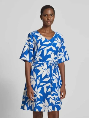 Sukienka casualowa o kroju relaxed fit z mieszanki wiskozy s.Oliver RED LABEL