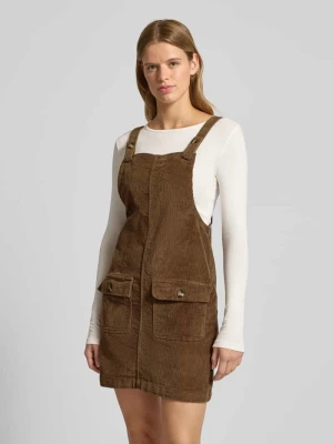 Sukienka casualowa o lekko rozkloszowanym kroju z mieszanki bawełny model ‘GLOBAL’ Only