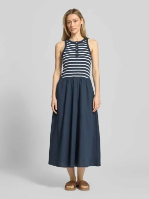 Sukienka casualowa o linii a z czystej bawełny Tommy Hilfiger