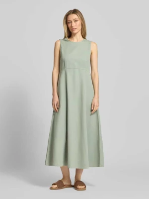 Sukienka casualowa o linii a z mieszanki bawełny z dodatkiem lnu Marc O'Polo