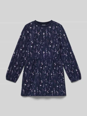 Sukienka casualowa rozkloszowana z dodatkiem bawełny s.Oliver RED LABEL