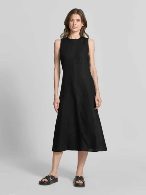 Zdjęcie produktu Sukienka casualowa Shaped Fit z czystego lnu Marc O'Polo Czarny