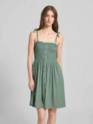 Sukienka casualowa taliowana z marszczeniem na piersi model ‘NOVA’ Only