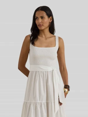Sukienka casualowa z czystej bawełny Lauren Ralph Lauren