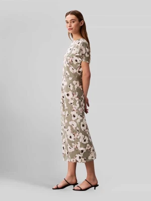 Sukienka casualowa z wzorem na całej powierzchni Calvin Klein Womenswear