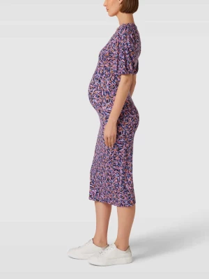 Sukienka ciążowa ze wzorem na całej powierzchni model ‘Wanessa’ Mamalicious