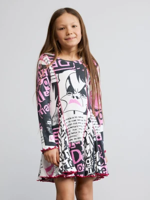 Sukienka Cruella Disney™ Desigual biały