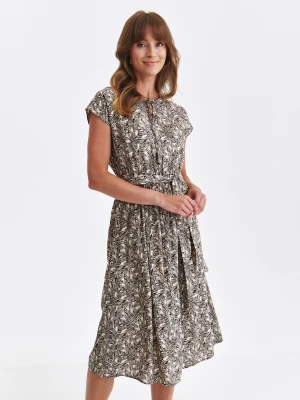 Sukienka damska beżowa - SSU4744BE sukienka - TOP SECRET - Odzieżowy sklep internetowy TOP SECRET