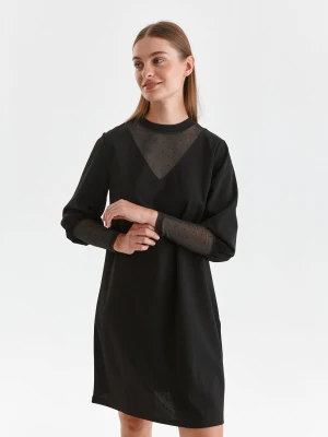 Sukienka damska czarna - SSU4166CA sukienka - TOP SECRET - Odzieżowy sklep internetowy TOP SECRET