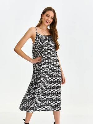 Sukienka damska czarna - SSU4423CA sukienka - TOP SECRET - Odzieżowy sklep internetowy TOP SECRET