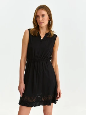 Sukienka damska czarna - SSU4426CA sukienka - TOP SECRET - Odzieżowy sklep internetowy TOP SECRET