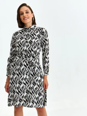 Sukienka damska czarna - SSU4458CA sukienka - TOP SECRET - Odzieżowy sklep internetowy TOP SECRET