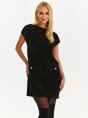 Sukienka damska czarna - SSU4526CA sukienka - TOP SECRET - Odzieżowy sklep internetowy TOP SECRET