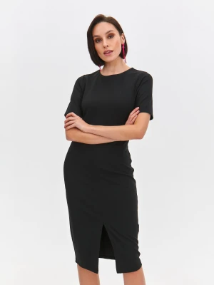 Sukienka damska czarna - SSU4564CA sukienka - TOP SECRET - Odzieżowy sklep internetowy TOP SECRET