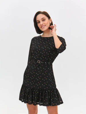 Sukienka damska czarna - SSU4582CA sukienka - TOP SECRET - Odzieżowy sklep internetowy TOP SECRET