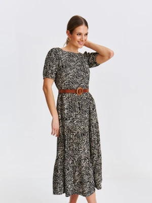 Sukienka damska czarna - SSU4626CA sukienka - TOP SECRET - Odzieżowy sklep internetowy TOP SECRET