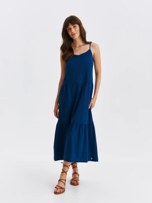 Sukienka damska czarna - SSU4683GR sukienka - TOP SECRET - Odzieżowy sklep internetowy TOP SECRET