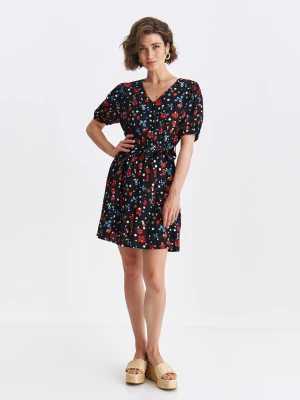 Sukienka damska czarna - SSU4719CA sukienka - TOP SECRET - Odzieżowy sklep internetowy TOP SECRET