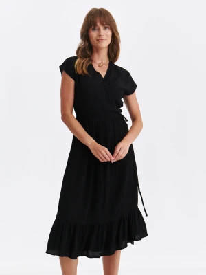 Sukienka damska czarna - SSU4745CA sukienka - TOP SECRET - Odzieżowy sklep internetowy TOP SECRET