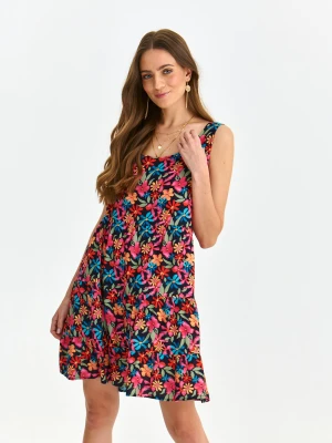 Sukienka damska granatowa - SSU4421GR sukienka - TOP SECRET - Odzieżowy sklep internetowy TOP SECRET