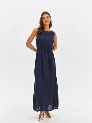 Sukienka damska granatowa - SSU4601GR sukienka - TOP SECRET - Odzieżowy sklep internetowy TOP SECRET