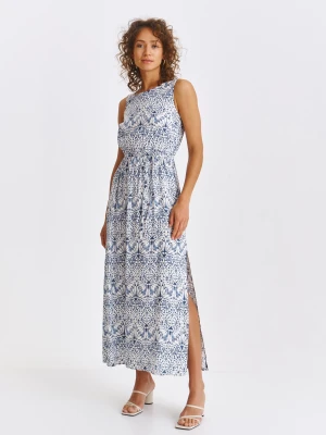 Sukienka damska granatowa - SSU4656GR sukienka - TOP SECRET - Odzieżowy sklep internetowy TOP SECRET