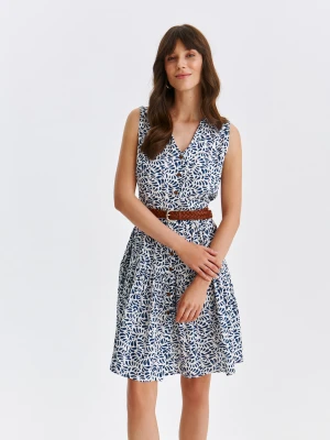 Sukienka damska granatowa - SSU4705GR sukienka - TOP SECRET - Odzieżowy sklep internetowy TOP SECRET