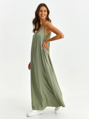 Sukienka damska jasnozielona - SSU4430JZ sukienka - TOP SECRET - Odzieżowy sklep internetowy TOP SECRET